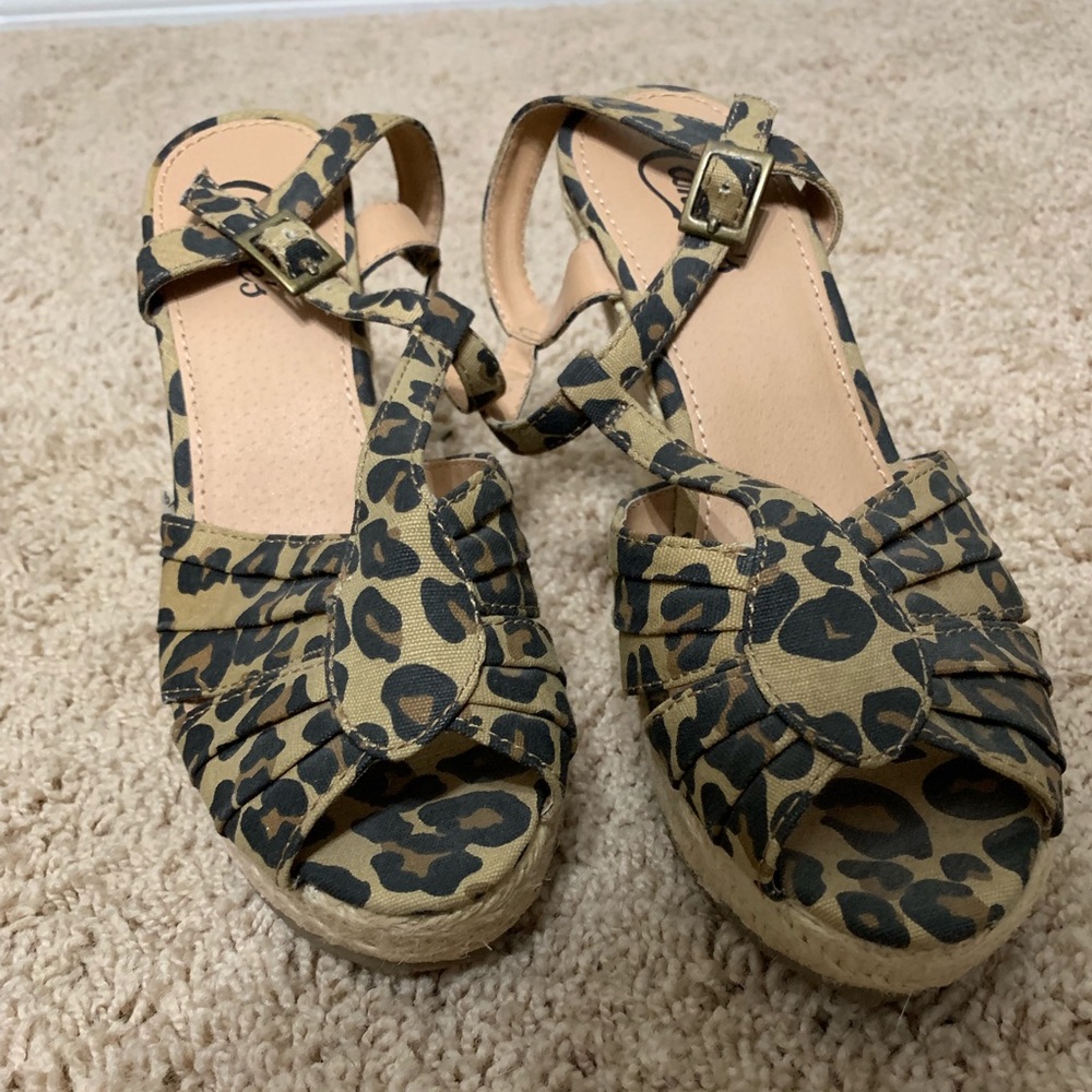 Cheetah Wedges